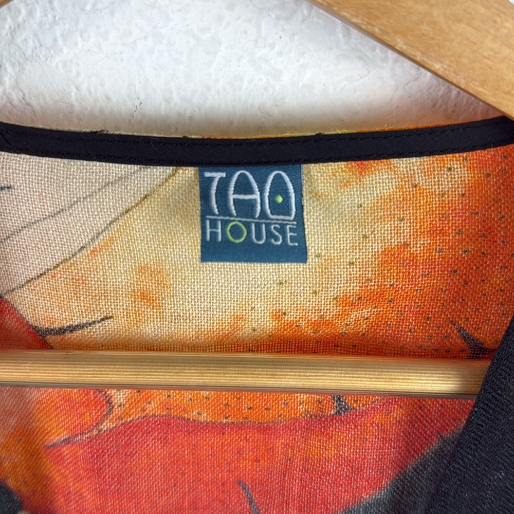 TAO House Wool Open Cardigan Drape Oversize Artsy Art To Wear Top small/medium - Picture 3 of 6